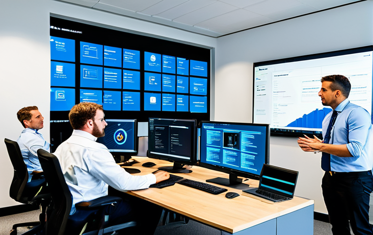 보안 오케스트레이션 자동화의 유용한 리소스 - SOAR Platform Dashboard**

"A modern cybersecurity operations center (SOC) dashboard displaying a SO...