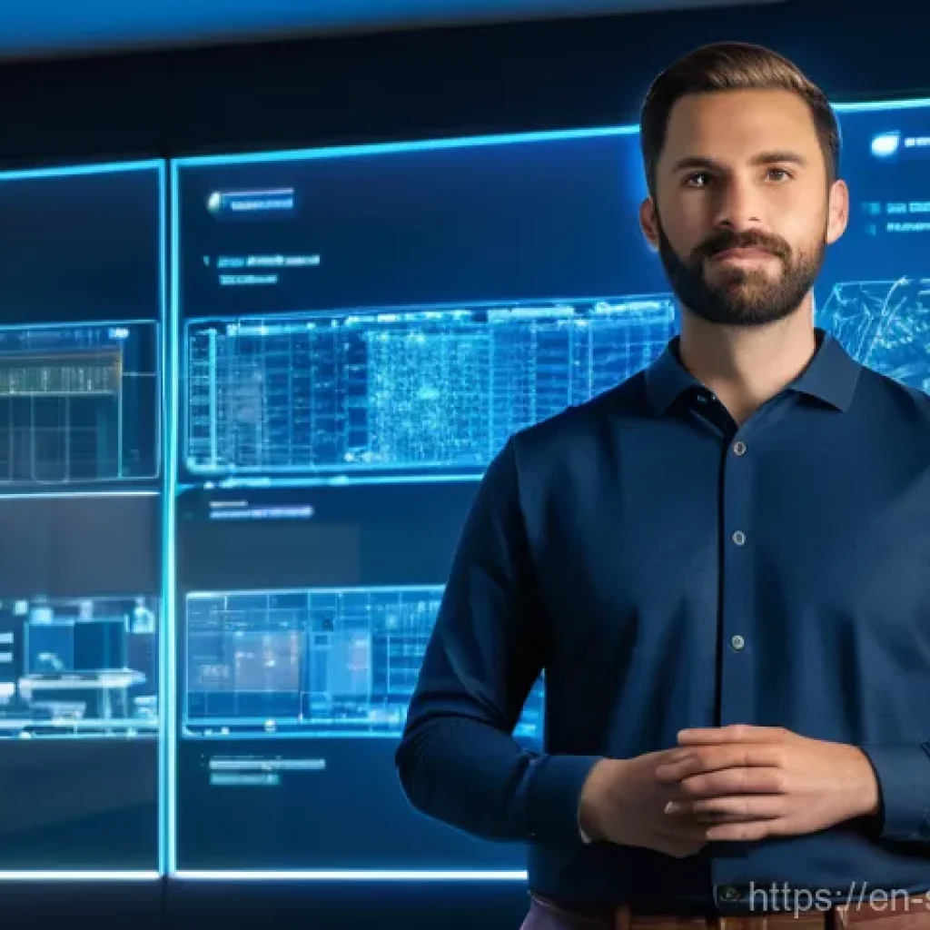 보안 오케스트레이션 자동화의 시스템 성능 개선 - A highly detailed image of a cybersecurity professional, in their late 20s to early 30s, with a focu...